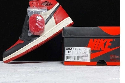 Hyperoad HIGH TOE OG 1 AIR JORDAN RETRO BRED 1002